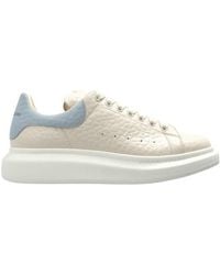 McQueen - Oversized Lace-Up Sneakers - Lyst