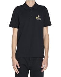 Fendi - Logo Detailed Short-Sleeved Polo Shirt - Lyst