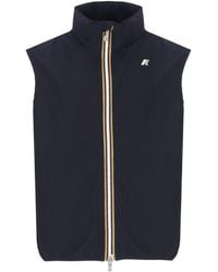 K-Way - Valen Zip Front Vest Jacket - Lyst