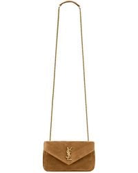 Saint Laurent - Loulou Mini Shoulder Bag - Lyst