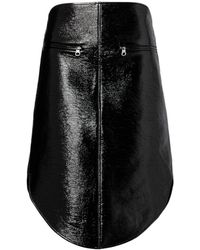 Courreges - Asymmetric Midi Skirt - Lyst