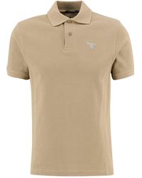 Barbour - Logo Embroidered Polo Shirt - Lyst