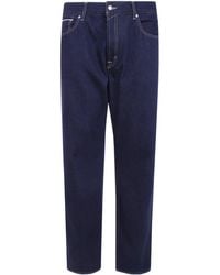 7 For All Mankind - Straight Fit Faded Jeans - Lyst