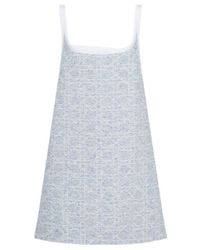 Dior - Short Flared Cannage Dress - Lyst