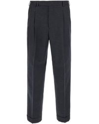 Pt Pantaloni - Casual Trousers With Belt Loops - Lyst