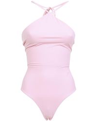 Jacquemus - Halterneck One Piece Swimsuit - Lyst