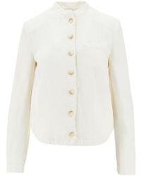 Emporio Armani - Linen Blend Jacket - Lyst