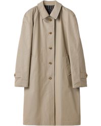 Miu Miu - Button-Up Long Coat - Lyst