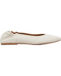 A.P.C. - Leather Ballet Flats - Lyst