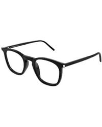 Saint Laurent - Eyewear Round Frame Glasses - Lyst