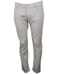 Jacob Cohen - Bard Logo Patch Slim-Fit Jeans - Lyst