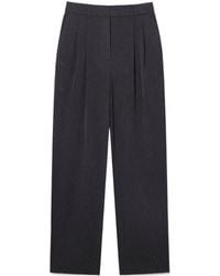 DUNST - Double Pleated Wide-Leg Pants - Lyst