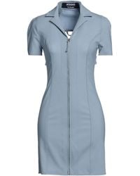 Jacquemus - Solid-Color Short-Sleeve Shirt Dress - Lyst