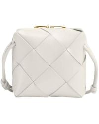Bottega Veneta - Woven Designed Shoulder Bag - Lyst