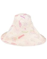 Jacquemus - Cream Hat Cotton - Lyst