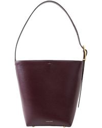Anine Bing - Elly Bucket Bag Grained Leather - Lyst