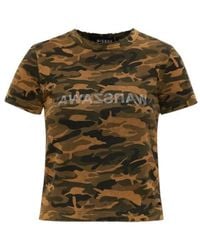 MISBHV - Camouflage-Print T-Shirt - Lyst