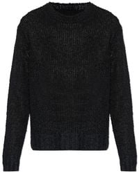 Jil Sander - Open-Knit Crewneck Jumper - Lyst