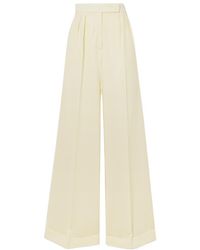 Max Mara - Catullo Wide-Leg Casual Pants - Lyst