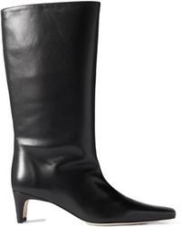 STAUD - 55Mm Mid-Calf Length Leather Boots - Lyst