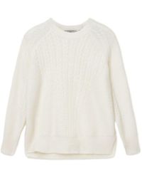 AllSaints - Cable-Knit Sweater - Lyst