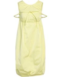Sportmax - Minimalist Solid Balloon Dress - Lyst