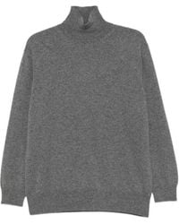 Malo - High-Neck Cashmere Sweater - Lyst