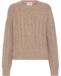 Weekend by Maxmara - Cable-Knit Knitted Sweater - Lyst