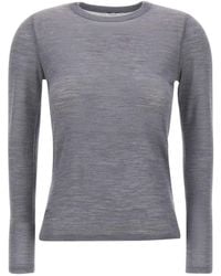 Aspesi - Crew-Neck Long-Sleeve Knit Top - Lyst