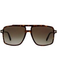 Tom Ford - Eyewear Kemp Pilot Frame Sunglasses - Lyst