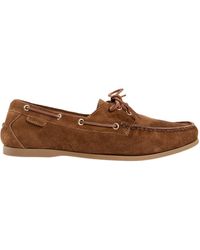 Tom Ford - Squared Toe Lace-Up Boat Shoes - Lyst