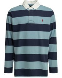 Polo Ralph Lauren - Pony Embroidered Striped Polo Shirt - Lyst