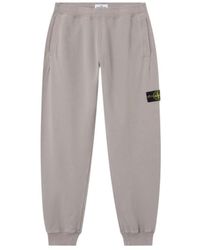 Stone Island - Regular-Fit Joggers With Ribbed Cuffs - Lyst