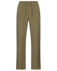 Canali - Drawstring Straight-Leg Trousers - Lyst