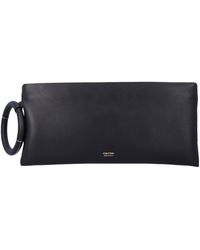 Tom Ford - Logo Printed Zipped Clutch Bag - Lyst