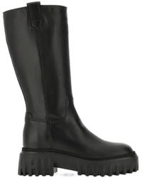 Hogan - Lug-Sole Side Zipped Boots - Lyst