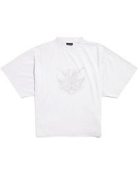 Balenciaga - Kittycat Cropped T-Shirt - Lyst