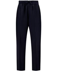 Officine Generale - Drawstring Casual Pants - Lyst
