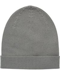 Rick Owens - Temple Wool Knit Hat - Lyst