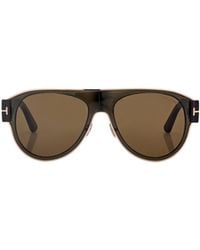 Tom Ford - Eyewear Aviator Frame Sunglasses - Lyst