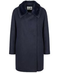 Manzoni 24 - Long-Sleeve Collared Coat - Lyst