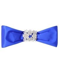 Roger Vivier - Crystal Buckle Hair Band - Lyst
