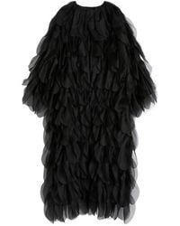 Max Mara - Lauto Ruffled Coat - Lyst