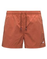 K-Way - Hazel Beach Swim Shorts - Lyst