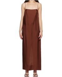 St. Agni - Spaghetti Strap Slip Dress - Lyst