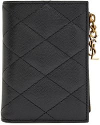 Saint Laurent - Small Card Holder - Lyst