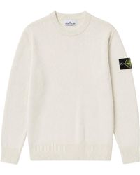 Stone Island - Logo-Patch Sweater - Lyst