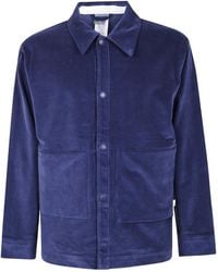 New Balance - Long-Sleeved Straight-Hem Shirt - Lyst