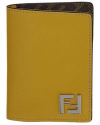 Fendi - Ff Squared Card Holder - Lyst