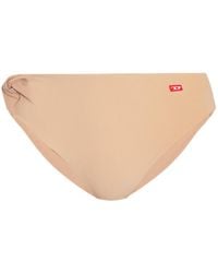 DIESEL - Ash Twisted Bikini Bottoms - Lyst